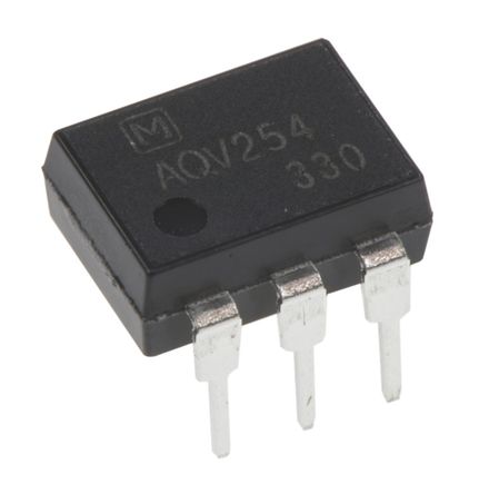 Panasonic - AQV254 - Panasonic  AQV254, ֱ, MOSFET, 6 DIP װ		