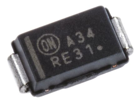ON Semiconductor - MBRA340T3G - ON Semiconductor MBRA340T3G Фػ , Io=3A, Vrev=40V, 2 DO-214ACװ		