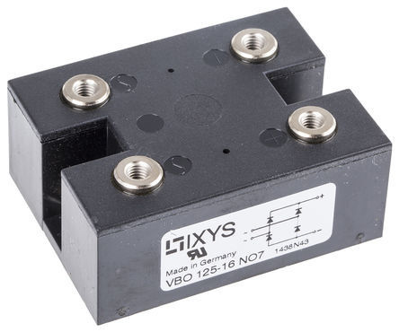 IXYS - VBO125-16NO7 - IXYS VBO125-16NO7  , 124A 1600V, 4 PWS Cװ		