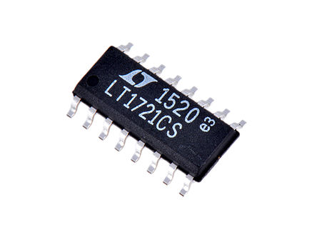Linear Technology - LT1721CS#PBF - Linear Technology LT1721CS#PBF 4ͨ Ƚ, Թ죬ڶ, 2.5ns, ֵԴѹ, 16 SOICװ		