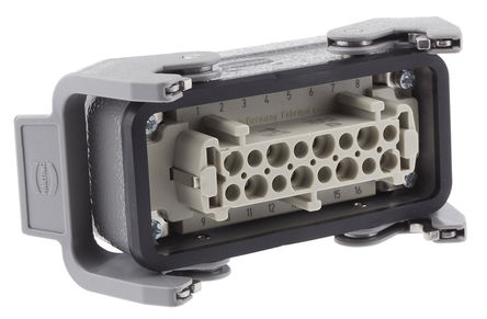 Harting - 09330162701+19300161731 - Harting Han E ϵ 16   RJ45-Rangierfeld ׼ 09330162701+19300161731, M25 Ƴߴ, 16A, 500 V		