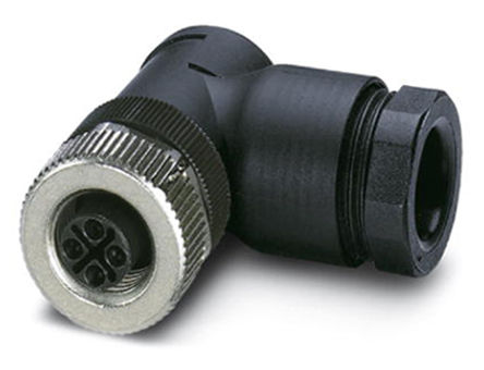 Phoenix Contact - 1408987 - Phoenix Contact 1408987 IP67 ֱ M12 , 12 A 63 V dc 1.5 mm2, 18  16 AWG		