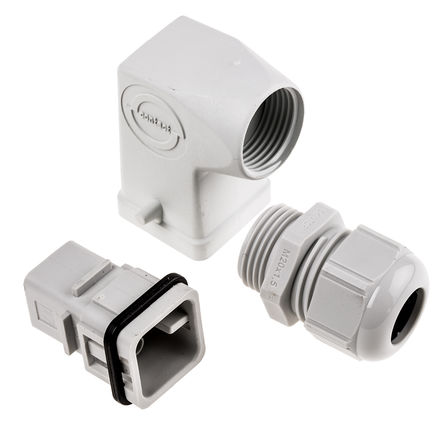 Epic Contact - HD7 W S/E HOOD/PLUG - Epic Contact H-D ϵ 7  ͷ RJ45-Rangierfeld Ԥװ׼ HD7 W S/E HOOD/PLUG, M20 Ƴߴ, 10A, 42 V250 V		