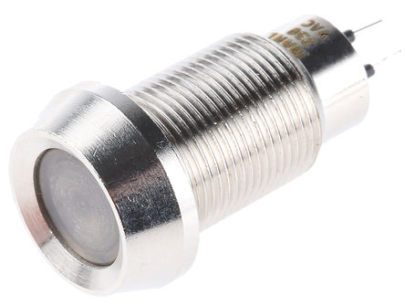 Marl - 512-997-76 - Marl 512-997-76 10 mm  ɫ LED ָʾ, ƬӶ, 12.7mmװ׳ߴ, 230 V 		