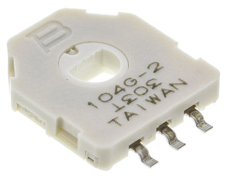 Bourns - 3382G-2-104G - Bourns 3382 ϵ 100k 30% λ 3382G-2-104G, 0.05W, 500ppm/C SMD		