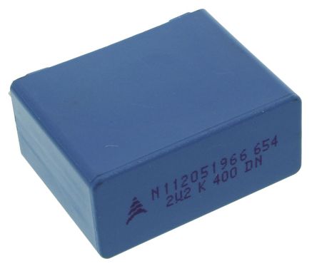 EPCOS - B32654A4225K - EPCOS B32654 ϵ 2.2F ۱ϩ (PP) B32654A4225K, 10%, 200 V /400 V ֱ, ͨ		