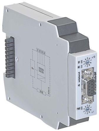 Wieland - R1.190.0190.0 - Wieland samos PRO SP ϵ Profibus DP ͨģ R1.190.0190.0, DIN 찲װ, 24 V ֱԴ		