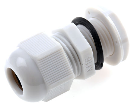 HellermannTyton - NGM16-GY - HellermannTyton IP68 ɫ  ĸĵ¹̶ͷ NGM16-GY, 5mm  10mmֱ, M16		