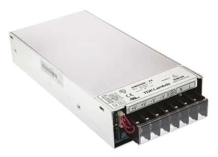 TDK-Lambda - GWS500-24 - TDK-Lambda 504W  ǶʽģʽԴ SMPS GWS500-24, 120  373 V dc, 85  265 V ac, 24V, 21A, 90%Ч, շװ		