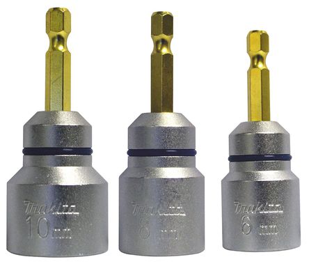 Makita - B-42999 - Makita B-42999 3װ 1/4 in ǵͷ Ͳ׼		