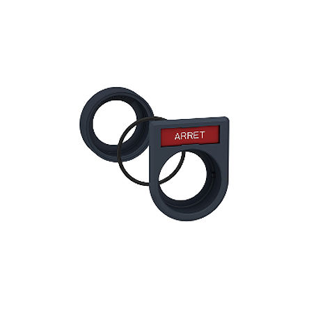 Schneider Electric - ZB5AZ023 - Schneider Electric ZB5AZ023 װ׼, ʹ 8 x 27 mm ťָʾ		