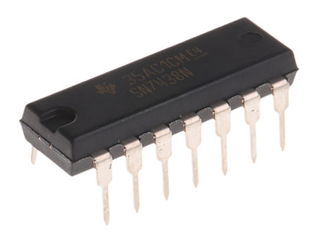 Texas Instruments - SN7438N - Texas Instruments SN7438N 4 2 NAND ߼, ·缫, 48mA, 4.75  5.25 VԴ, 14 PDIPװ		