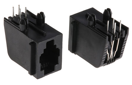 TE Connectivity - 520249-2 - TE Connectivity 4P/4C· Cat3 ֱ UTP ĸ RJ14  520249-2, ͨ, ģ黯		