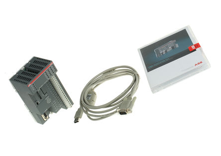 ABB - 1SAP186200R0003 - ABB AC500-eC0 ϵ PLC CPU 1SAP186200R0003, 128 kB, DIN찲װ, 24 V ֱ		