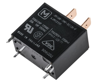 Panasonic - JM1ANTMP12 - Panasonic JM1ANTMP12  PCB װ Ǳ̵, 20 A, 12V dc		