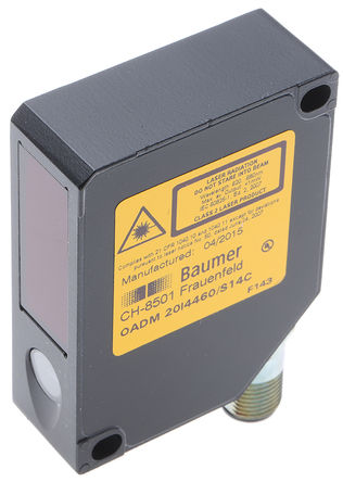 Baumer - OADM 20I4460/S14C - Baumer OADM 20I ϵ 30  130 mm  Դ ״  봫 OADM 20I4460/S14C, PNP, 5  M12 , IP67		