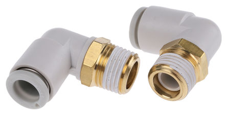 SMC - KQ2L06-01AS - SMC KQ2 ϵ ̼ ֱ - KQ2L06-01AS, R 1/8 , ʽ 6 mm		