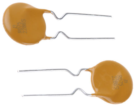 Bourns - MF-R075 - Bourns 0.75A  ߵ PCB ̶ɸλ۶ MF-R075, 0.9W, 60V, 10.4 x 3.1 x 16mm		