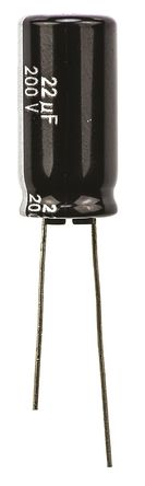 Panasonic - ECA2DHG220 - Panasonic NHG ϵ 200 V ֱ 22F ͨ  ECA2DHG220, 20%ݲ, +105C		