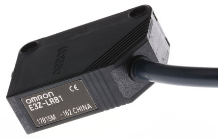 Omron - E3Z-LR81 2M - Omron 0.2  7 m LED Դ ״  紫 E3Z-LR81 2M, PNP, Ԥߵ, IP67		