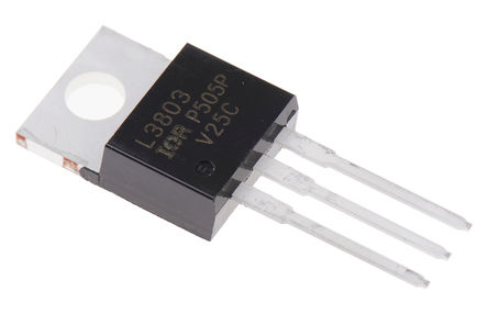 Infineon - IRL3803PBF - Infineon LogicFET ϵ Si N MOSFET IRL3803PBF, 140 A, Vds=30 V, 3 TO-220ABװ		
