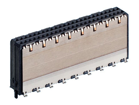 ERNI - 224517 - ERNI MicroSpeed ϵ 2 50· ֱ 1 (Horizontal) mm, 1.5 (Vertical) mmھ װͨ ӡˢ· 224517, Ӷ˽, ԰		