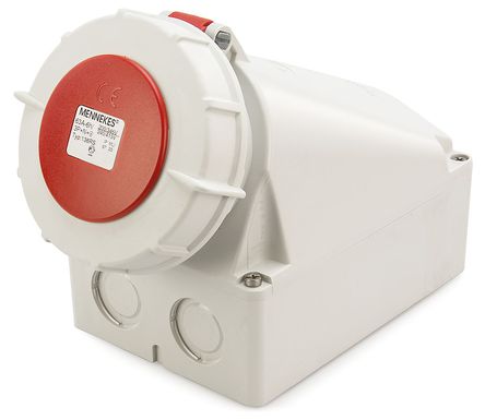 Mennekes - 136A - Mennekes ɫ 5P ҵԴ ֱ ڹʽ  136A, 63A, 400 V, IP67		