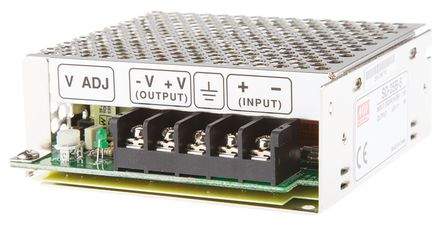 RS Pro - SD-25B-5 - RS Pro 25W ʽֱ-ֱת SD-25B-5, 19  36 V ֱ, 5V dc, 5A, 1.5kV acѹ, 72%Ч		