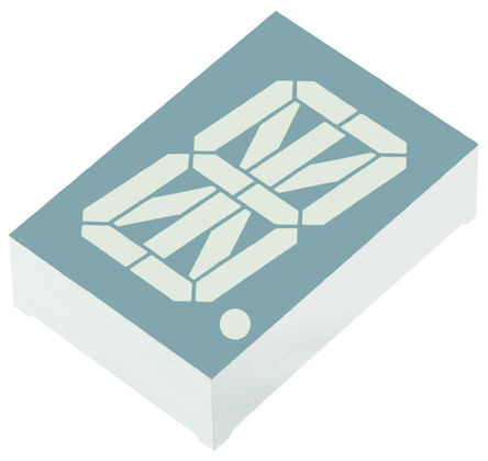 Kingbright - PSA12-11CGKWA - Kingbright PSA12 ϵ 1ַ 16  ɫ LED  PSA12-11CGKWA, 25 mcd, ҲС, 30.5mmַ, ͨװװ		