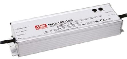 Mean Well - HVG-100-30B - Mean Well LED  HVG-100-30B, 180  480 V 254  679 V ֱ, 30V, 3.2A, 96W		