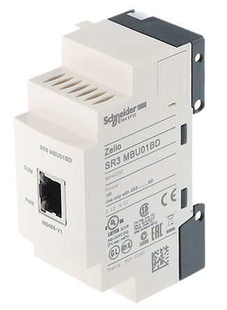 Schneider Electric - SR3MBU01BD - Schneider Electric SR3 ϵ PLC /ģ SR3MBU01BD, 24 V ֱ, 107.6 x 35.5 x 59.5 mm		