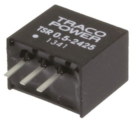 TRACOPOWER - TSR 0.5-2465 - TRACOPOWER TSR 0.5 ϵ ѹ TSR 0.5-2465, 8  35V dc, 6.5V dc, 500mA SIP 3 װ		
