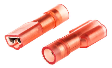 RS Pro - FDFNYD1-187(8) - RS Pro FDFNYD1 ϵ ɫ Ե ѹӲ FDFNYD1-187(8), 4.75 x 0.8mm, ͭо		