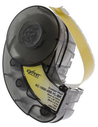 Brady - XC-1500-595-YL-BK - Brady ±ʶ XC-1500-595-YL-BK, ʹIDXPERT ǩӡ		