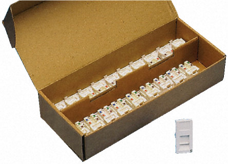 Molex Premise Networks - BMEU-00019-02 - Molex Premise Networks Euromod ϵ ɫ Cat5e RJ45 UTP б RJ BMEU-00019-02		