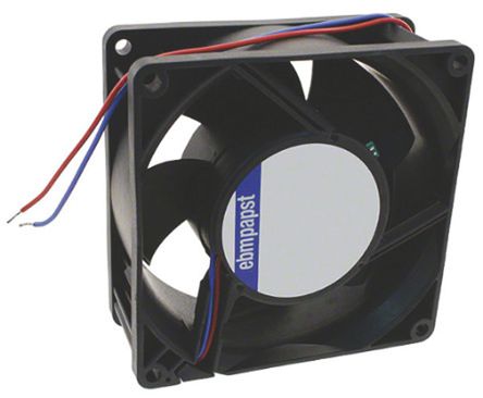 ebm-papst - 3214JH - ebm-papst 3200J ϵ 9W 24 V ֱ  3214JH, 146m3/h, 6800rpm, 92 x 92 x 38mm		