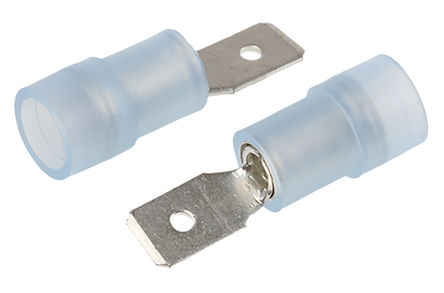 RS Pro - MDNYD2-187(5) - RS Pro ɫ Ե ѹӽͷ MDNYD2-187(5), 0.5 x 4.75mmƬ		