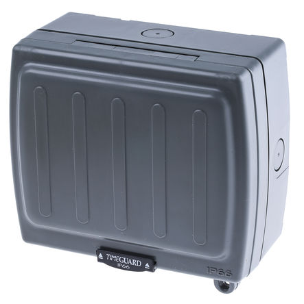 Theben / Timeguard - WXT205 - Theben / Timeguard Weathersafe ϵ IP66 BS ׼ 13A ɫ ̼ RCD  WXT205, ̰忪, 2,  140mm  105mm, 230V ac		