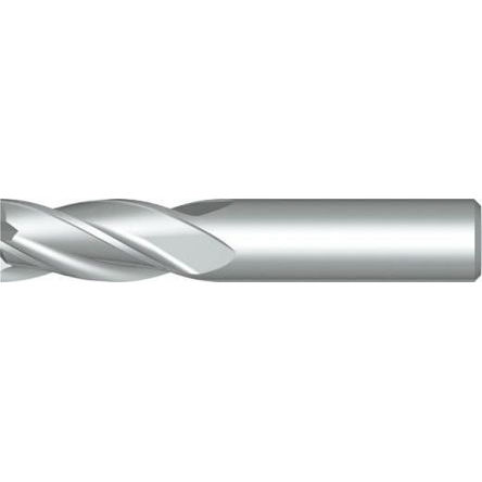 Dormer - S9049.0 - Dormer 72 mm长 固体碳化物 铣刀 S9049.0, 21mm 切割长度, 9mm 切割器直径, 4 刃		