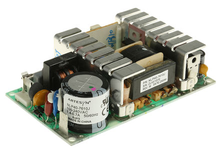 Artesyn Embedded Technologies - NLP40-7610J - Artesyn Embedded Technologies 40W 3 ǶʽģʽԴSMPS, +5 V, 15 V, 1.6 A, 4 A, 200 mA		