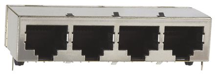 TE Connectivity - 5558524-1 - TE Connectivity 5558524 ϵ 8· Cat5e ĸ RJ45 ģ黯 5558524-1, STP , ӡˢ·尲װ, ͭо		