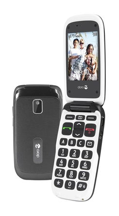Doro - 612 - Doro PhoneEasy 612 ɫ/ɫ 36 x 49mmĻ ֻ 612, Android 4.4.2 ҵϵͳ		
