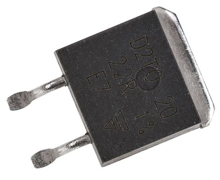Vishay - D2TO020C22R00FTE3 - Vishay D2TO20 ϵ 20W 22 ĤSMD  D2TO020C22R00FTE3, 1%, 150ppm/C, TO-263 װ		