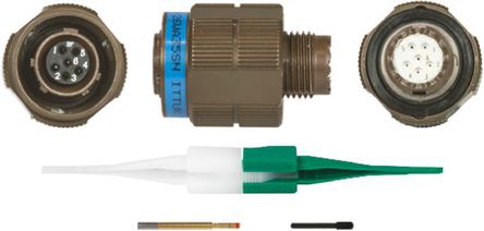 ITT - KJB6T9W35SN - ITT KJB ϵ 6· °װ Բ  ͷ KJB6T9W35SN, ĸо, ǳߴ9, MIL-DTL-38999		