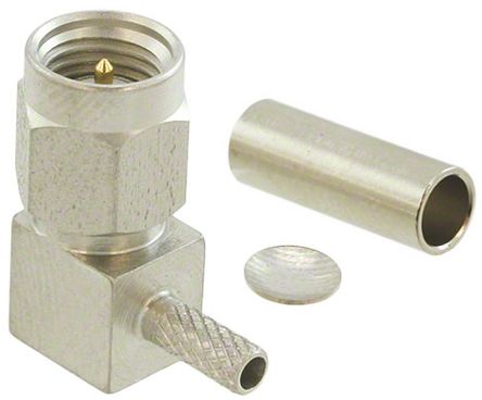 TE Connectivity - 1056456-1 - TE Connectivity AMP ϵ 1056456-1 ֱ С 50 °װ SMA ͷ ͷ, ѹӶ˽, RG316/U		