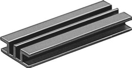 AAVID THERMALLOY - DIP1497 - AAVID THERMALLOY ɫ ɢ 437178, 19K/W, 50.8 x 13.5 x 4.8mm		