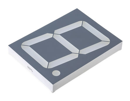 Kingbright - SC40-19SRWA - Kingbright 1ַ 7  ɫ LED  SC40-19SRWA, 105 mcd, ҲС, 101.2mmַ, ͨװװ		