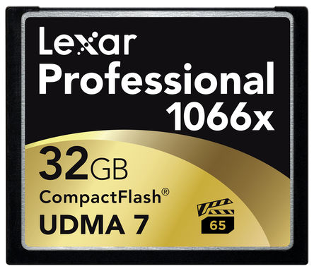 Lexar - LCF32GCRBEU1066 - Lexar רҵ 32 GB CF  MLC		