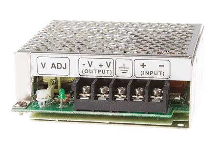 RS Pro - SD-25A-12 - RS Pro 25W ʽֱ-ֱת SD-25A-12, 9.2  18 V ֱ, 12V dc, 2.1A, 1.5kV acѹ, 72%Ч		