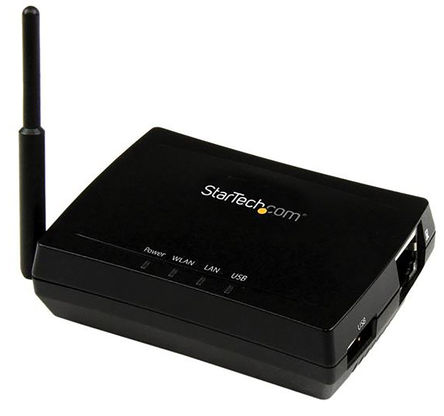 Startech - PM1115UA - Startech PM1115UA  USB ӡ, 802.11 b/g/nUSB 2.0̫802, 150Mbit/s		